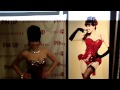 Claire Sinclair Pin Up Show At Stratosphere Vegas Las Vegas Red Carpet 4-29-13