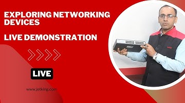 Exploring the Networking Devices Used in a Company | Live Demonstration