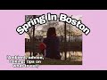 Spring Day In Boston (Ambient, Calm, with talking, Music, and Advice)