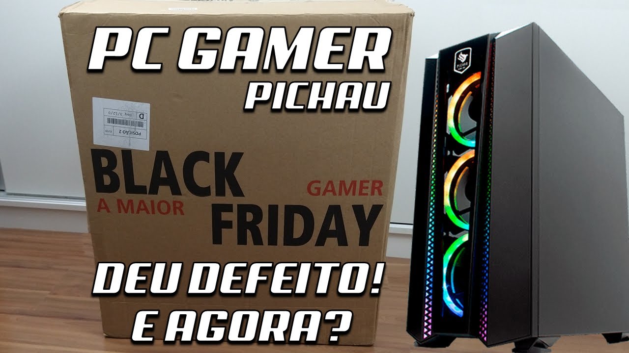 PC GAMER PICHAU DEU DEFEITO! |Pichau me ligou!| E a garantia?