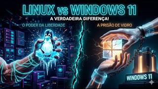 Arquitetura Modular: Por que o Linux supera o Windows 11 em Personalização e Performance