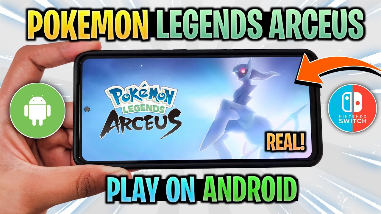 How to Get Pokemon Legends Arceus on Mobile + Gameplay