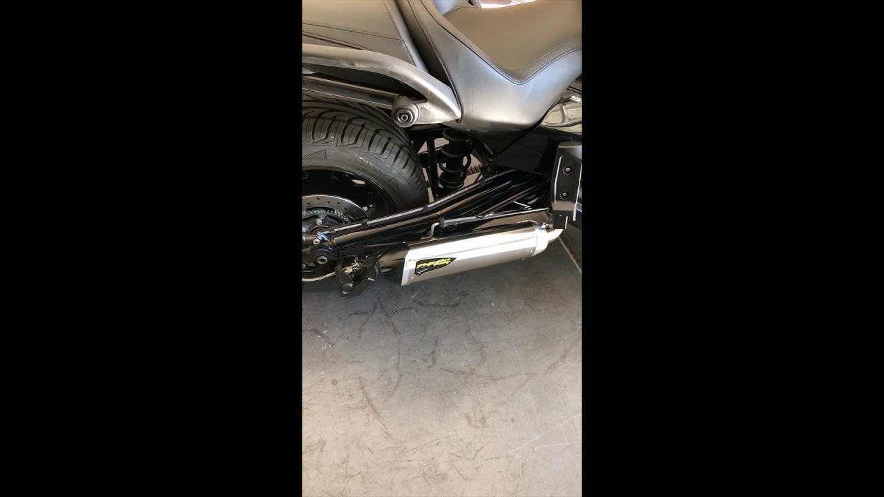 2017 Can Am Spyder F3 2 Brothers Exhaust YouTube