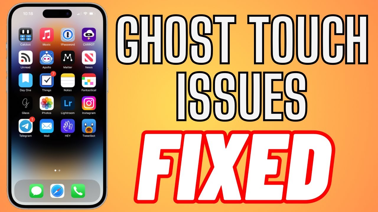 How To Fix Ghost Touch Issues On iPhone iOS 17 Solved YouTube
