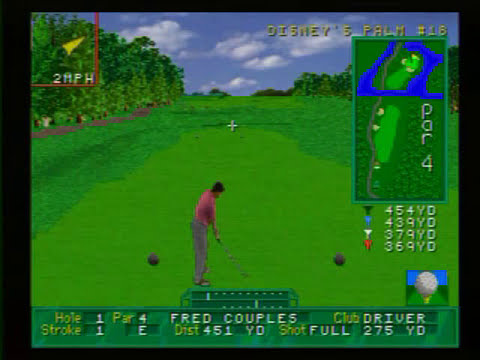 36 Great Holes Starring Fred Couples (32X) Gameplay