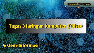 TUGAS  3 JARINGAN KOMPUTER | Simulasi Jaringan di Cisco 