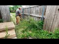 FREE LAWN CARE For The YEAR For A Disabled Man Because Of YOU -  Overgrown Cleanup Community Service