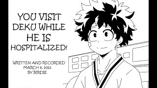 You Visit Deku While He Is Hospitalized Part My Hero Academia Asmr Roleplay