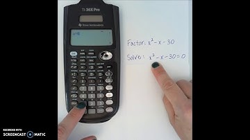 TI-36X Polynomial Solver