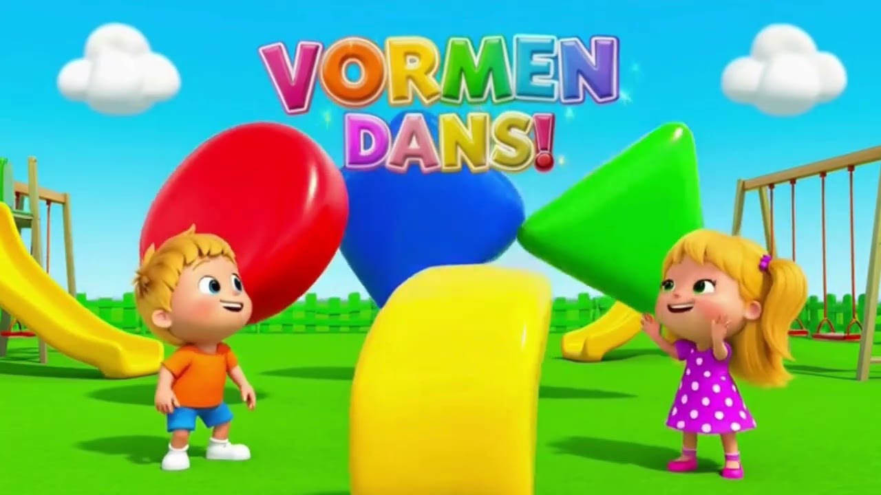 🎶Mega Vormen Dans🎶 | Vormen leren | Nederlandse kinderliedjes | School & BSO Liedjes | Kinderlied