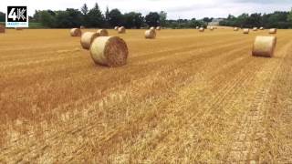 Paysage agricole Breton - Août 2016 [4K] [DJI]