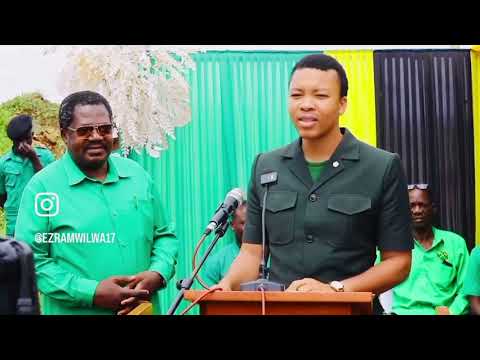 Joramu Nkumbi Mfuasi Wa Baba Wa Taifa Akitambulishwa Na DR Emmanuel Nchimbi