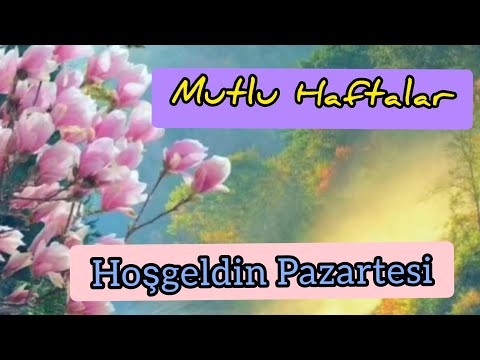 HOŞGELDİN PAZARTESİ💙MUTLU HAFTALAR BEREKEKETLİ GÜNLER OLSUN💙ANLAMLI EN YENİ GÜNAYDIN İYİ GÜN MESAJI💙