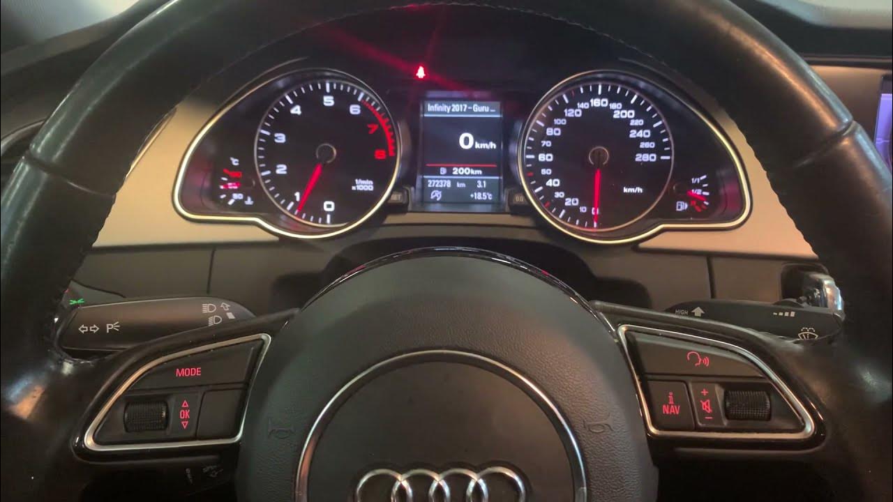 Audi service reset - YouTube