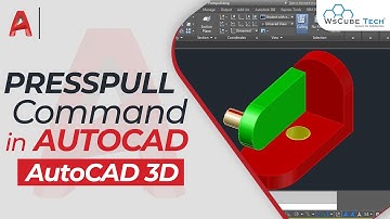 Presspull Command in AutoCAD 3D Modeling | Presspull Tool Tutorial in AutoCAD 3D