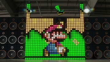 Mario in Tetris | Pixel Art Tetris Animation #5