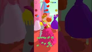 Princess runner 3d - princess games - fashion - make up - walking - royal girls- subway run #shorts screenshot 4