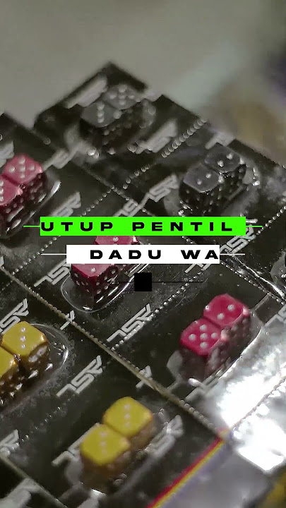 CUMAN 9 RIBUAN AJA!!! | TUTUP PENTIL DADU WARNA #shorts