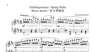 Heinrich Klassen Frühlingswalzer Spring Waltz Вальс Весны 春天華爾茲U0000