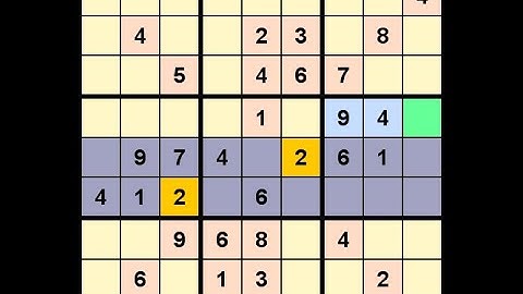 How to Solve Los Angeles Times Sudoku Impossible January 16, 2022