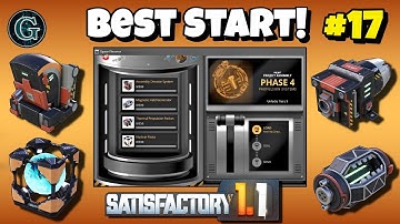 Satisfactory 1.1 Space Elevator Phase 4 Best Start #17 