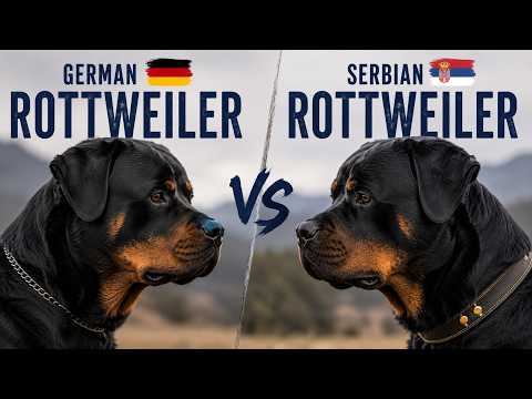 German Rottweiler vs Serbian Rottweiler - What's The Difference?