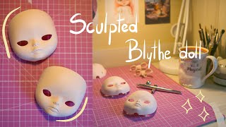 Sculpting Blythe dolls