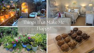 What We Did This Week: Cosy Greenhouse Styling, Garden Projects, a trip to Broadway &amp; Fresh Baking 🍪