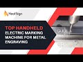 Hand Held Electric Marking Machine For Metal deep engraving