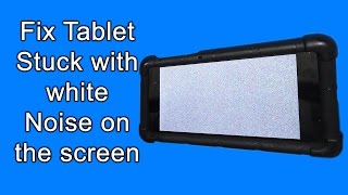 Nexus 7 2013 stuck on white noise fix