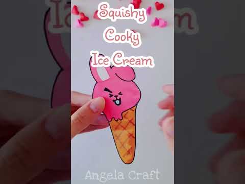Video SQUISHY BT21 COOKY ICE CREAM #shorts #youtubeshorts... - youtube