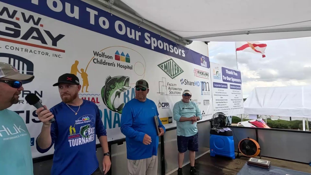 34th Annual Wolfson Children’s Hospital Bass Tournament VIP & Friends