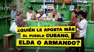 ¿Quién le aporta más al pueblo cubano, Elda o Armando? | La Bodega Made in Cuba