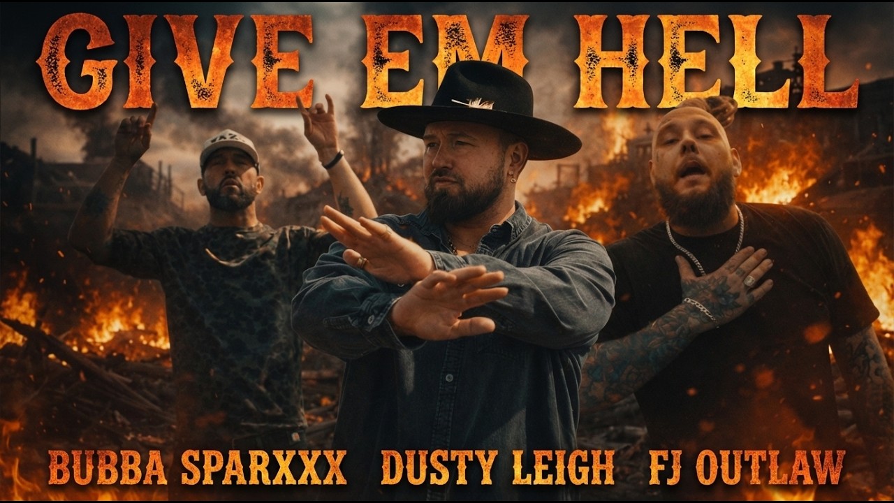Watch Dusty Leigh X Bubba Sparxxx X FJ Outlaw- Give Em Hell (Official Music Video) on YouTube Watch Dusty Leigh X Bubba Sparxxx X FJ Outlaw- Give Em Hell (Official Music Video) on YouTube