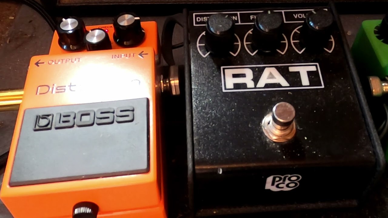 Boss DS-1 Vs Proco Rat