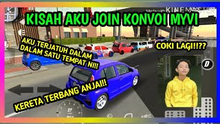 AL KISAH AKU JOIN KONVOI MYVI | Drama Spontan Car Parking Multiplayer | LAWAK GILER😂😂 | 2020 screenshot 1