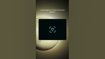 Landing Page Design for AI Video Production Platform | Hivoker