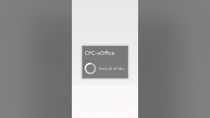 Hướng dẫn cài đặt eoffice cpc 7.0 trên iphone