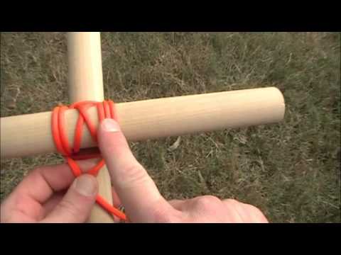 Knot of the Week - Japanese Square Lashing 