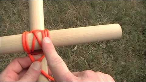 Knot of the Week - Japanese Square Lashing