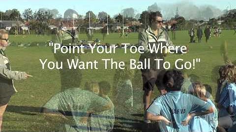 AFL KiwiKick Skills - The Drop Punt