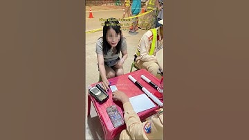 Nồng độ cồn vượt mức "kịch khung" chị gái hất văng máy đo của CSGT😂 #giaothong #csgt #luatgiaothong