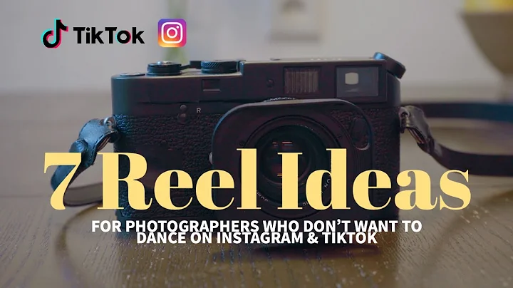7 Instagram & TikTok reel ideas for photographers who are serious about their photography | samples