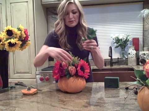 Imperial Floral Designs: Pumpkin Floral Arrangement