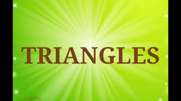Triangles