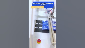 Automatic packaging line for garments. #auto #machine#packing #technology#innovation