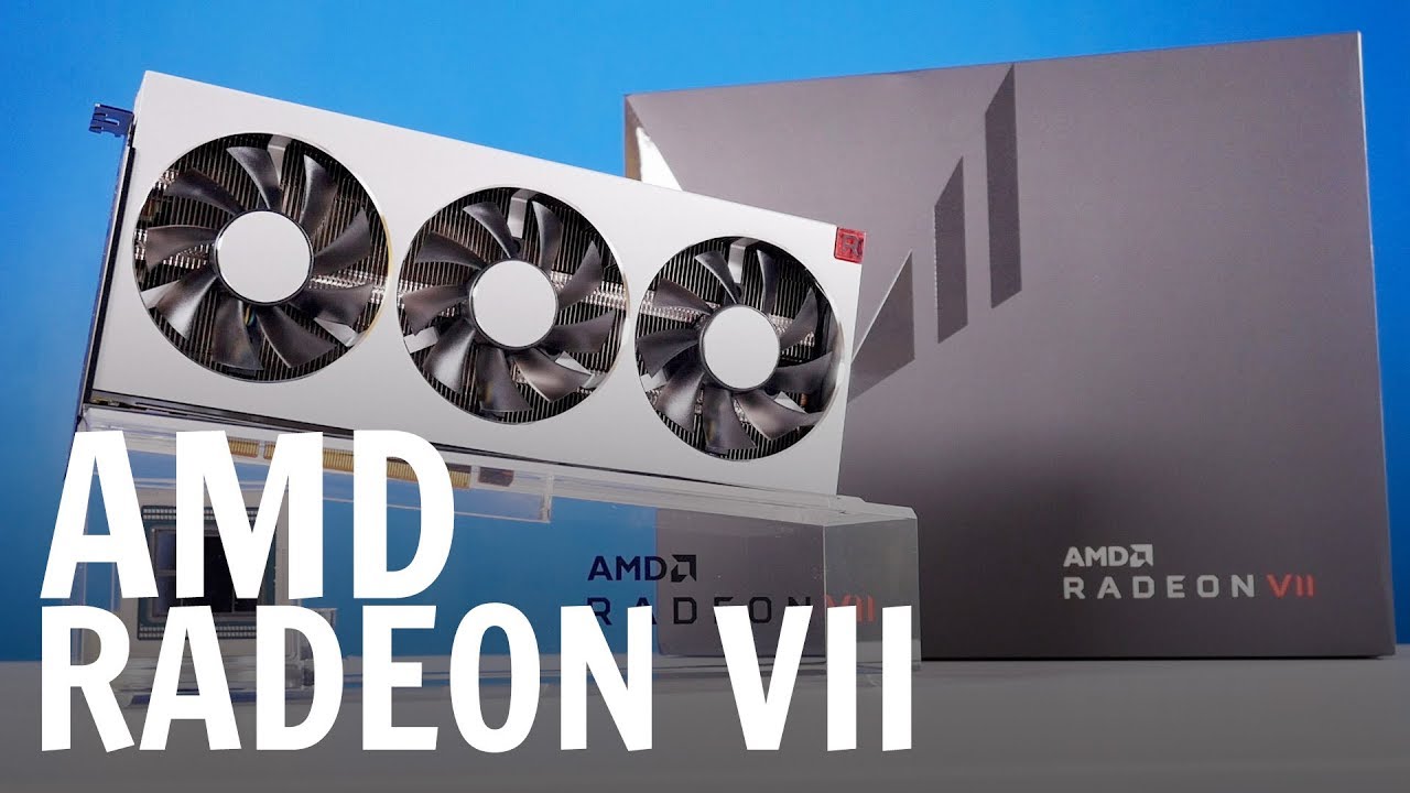AMD Radeon VII unboxing - YouTube