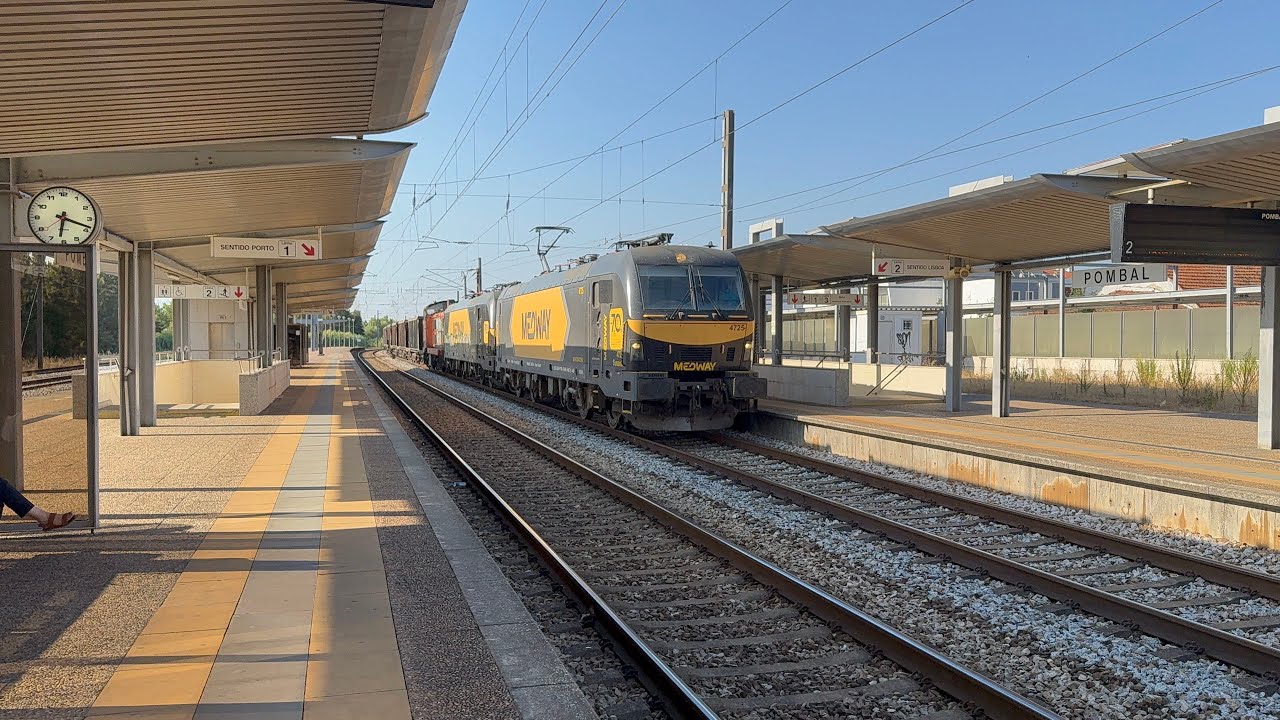 Estação de Pombal - Comboios de Portugal, Medway e Captrain