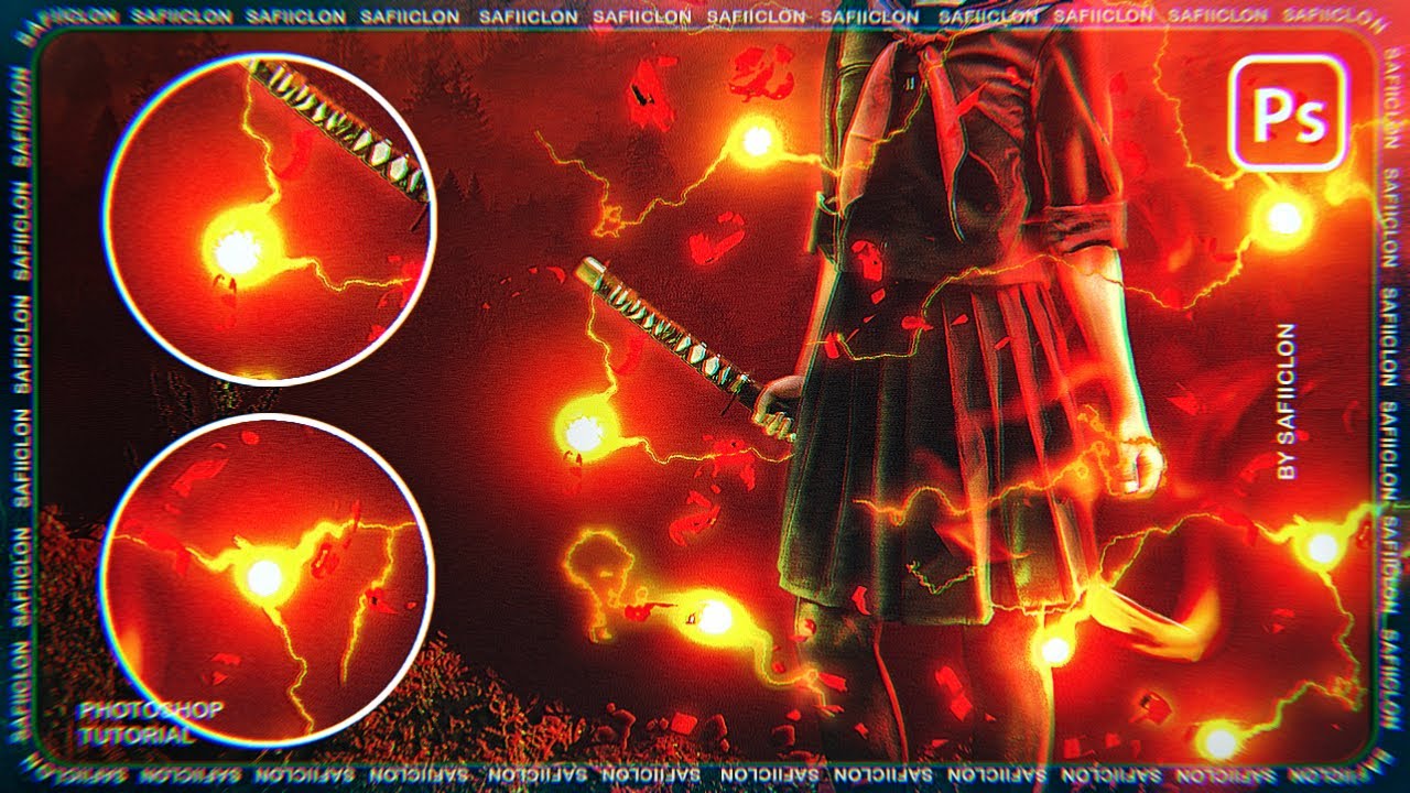 Как создать шаровую молнию в Photoshop — простое пошаговое руководство!