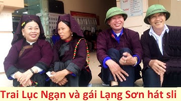 Chị then Lạng Sơn đi hội Chũ hát sli